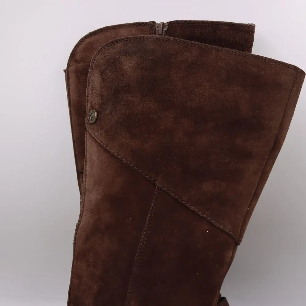 The North Face Primaloft Suede Insulated Mid-Calf Boots Brown Women's 6.5